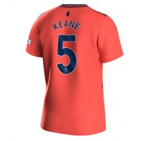 Camisa de Futebol Everton Michael Keane #5 Equipamento Secundário 2023-24 Manga Curta